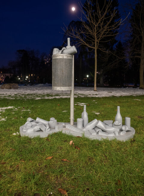 Littering Rainer Noebauer Forum Stadtpark Foto Lena Prehal